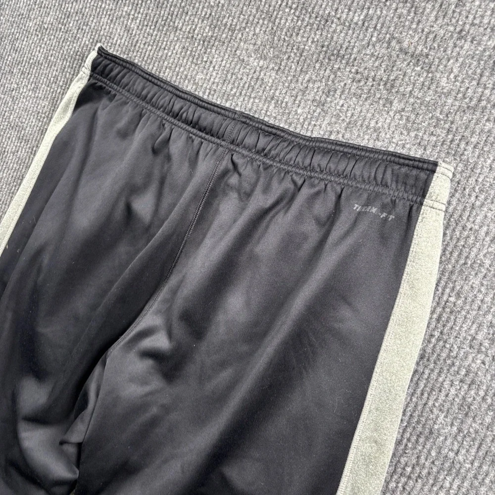 Y2K Nike Therma-FIT Track Pants Men's XL Black Fleece Lined Athletic Joggers